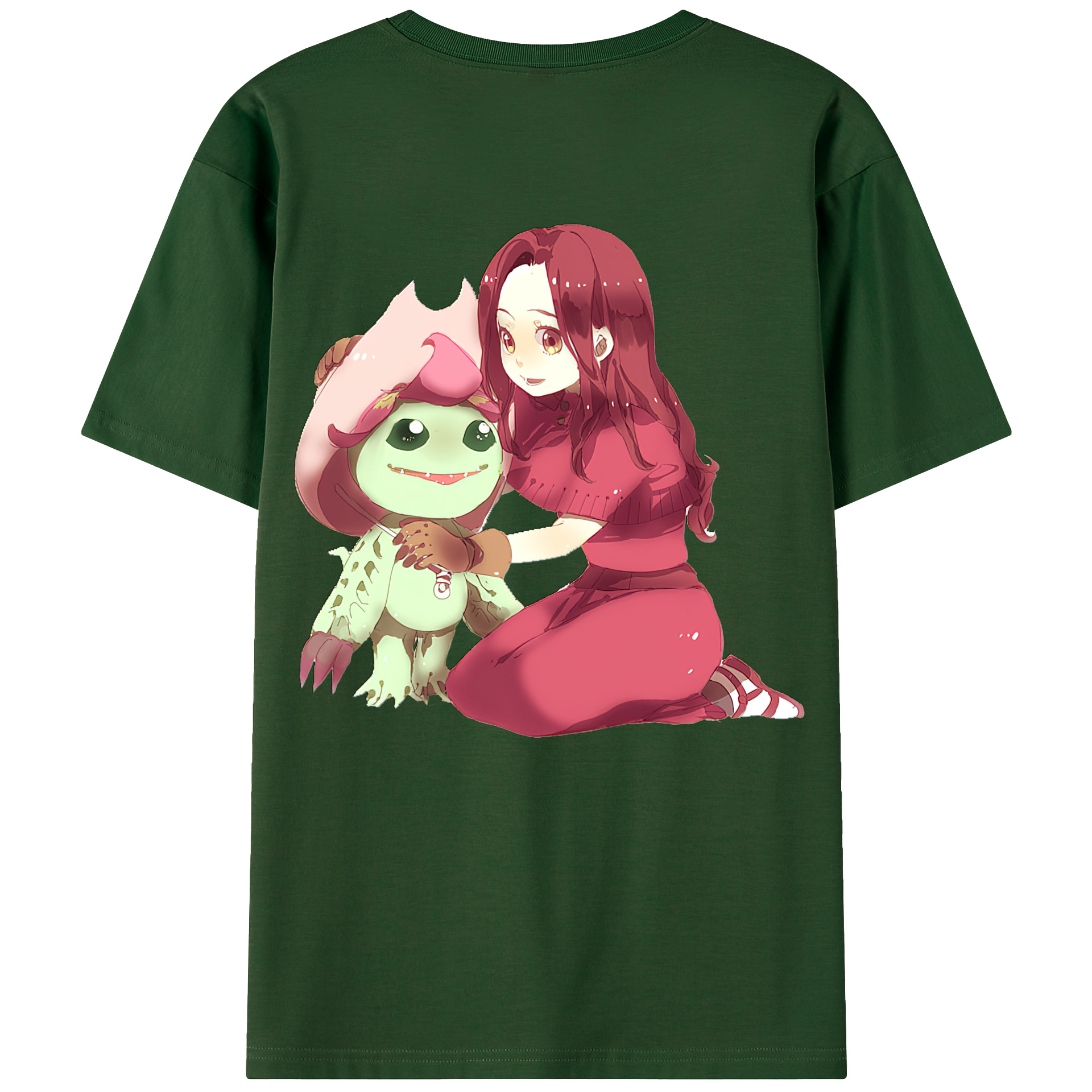 （画像用） Digimon デジタルモンスター/デジモン 綿100％半袖Tシャツ（背面プリント）